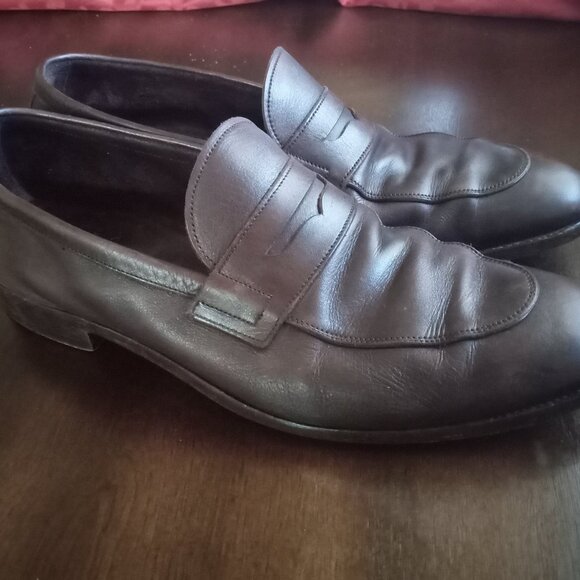 Carmina mens UNLINED PENNY LOAFERS UK 7 US 8 Brown 80730 SINEU main image 4
